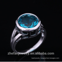 jewelry zhefan wholesale titanium high grade cubic zirconia adjustable fashion ring